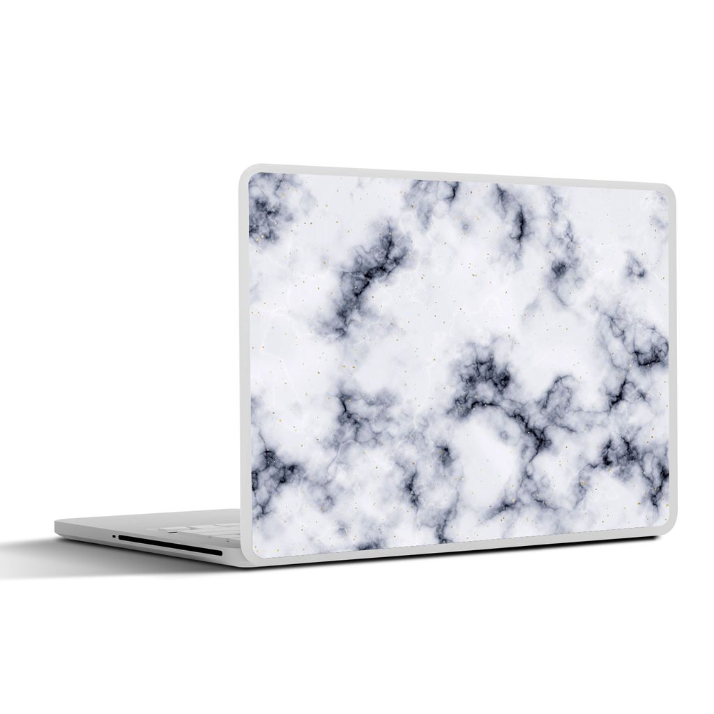 MuchoWow Laptop Aufkleber Sticker Cover Marmor - Achatgeode - Stein 30x22 cm - Laptop-Sticker