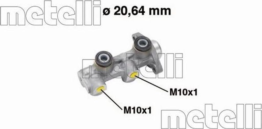 METELLI 05-0760 Bremszylinder Hauptbremszylinder für CHEVROLET Lanos Limousine für DAEWOO LANOS (KLAT)