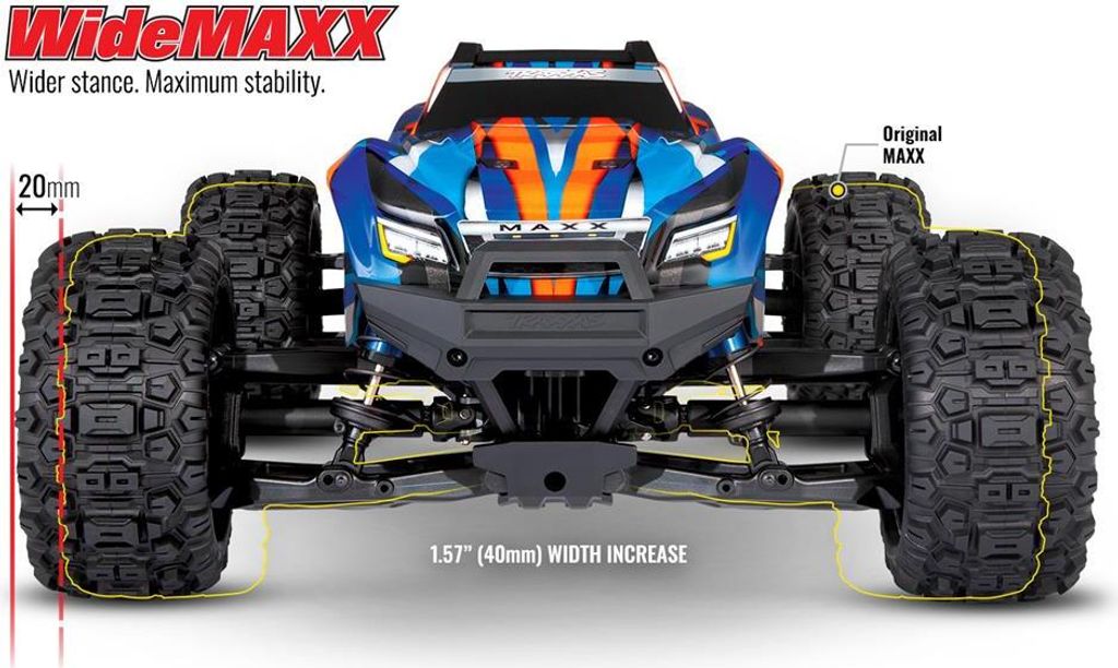 TRAXXAS MAXX 4x4 Rock n' Roll 1/10 Monster-Truck RTR Produktbild 6