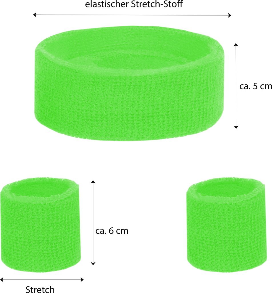 PBF Pickleball Schweißbänder Set - Saugfähige Armbänder & Stirnband Für Sport