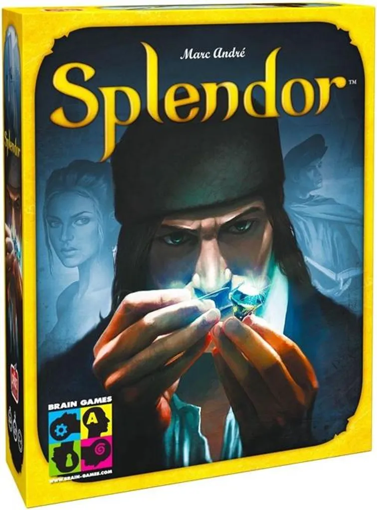 Splendor Jeu de Plateau Brain Games - Jeu de Stratégie et de Développement