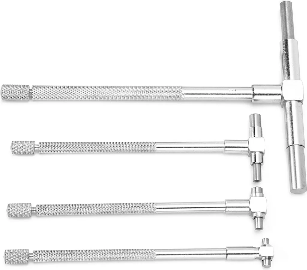 Set de 6 jauges d'alésage réglables avec piston à ressort et blocage vis - 19