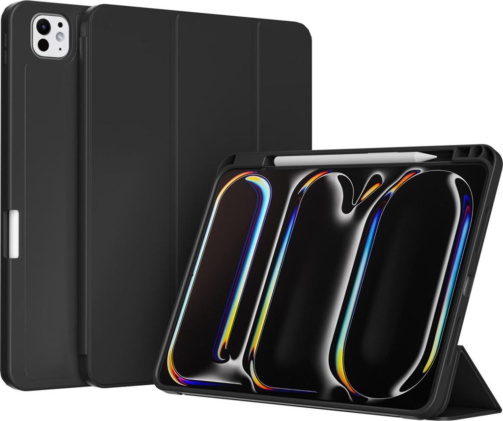 Accezz Smart Silicone Bookcase pour l'Apple iPad Pro 13 Image du produit 