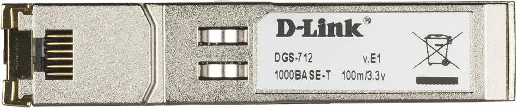 D-Link DGS-712 1000Base-T SFP GBic - 3