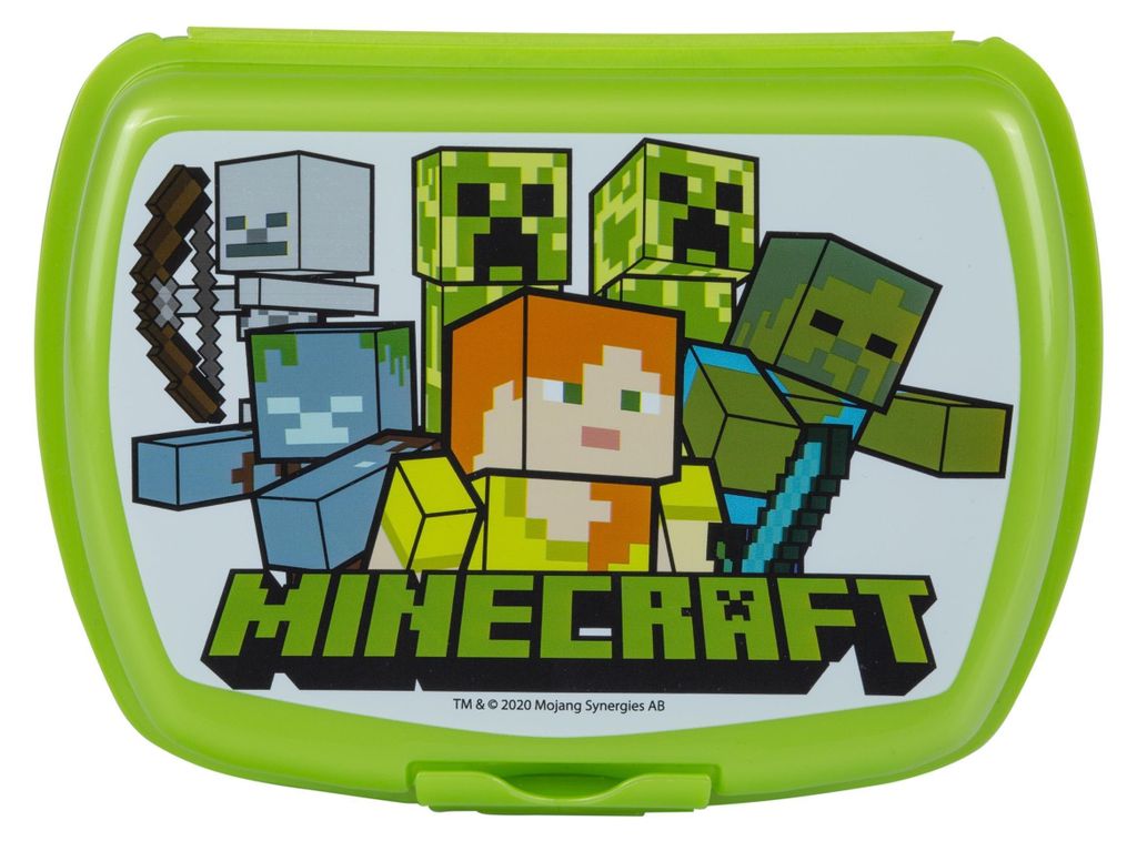 ASTRA Lunchbox Sandwich Box Pausendose Brotdose MINECRAFT Produktbild 
