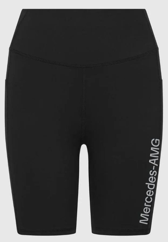 Damen Radhose Mercedes Wmns Mapf1 Fw Bike Shorts Schwarz 2xl