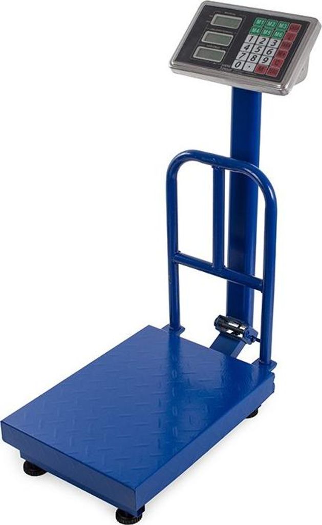 Verk 17112 Bridge balance digitale pliante 300kg/50g bleu Image du produit 