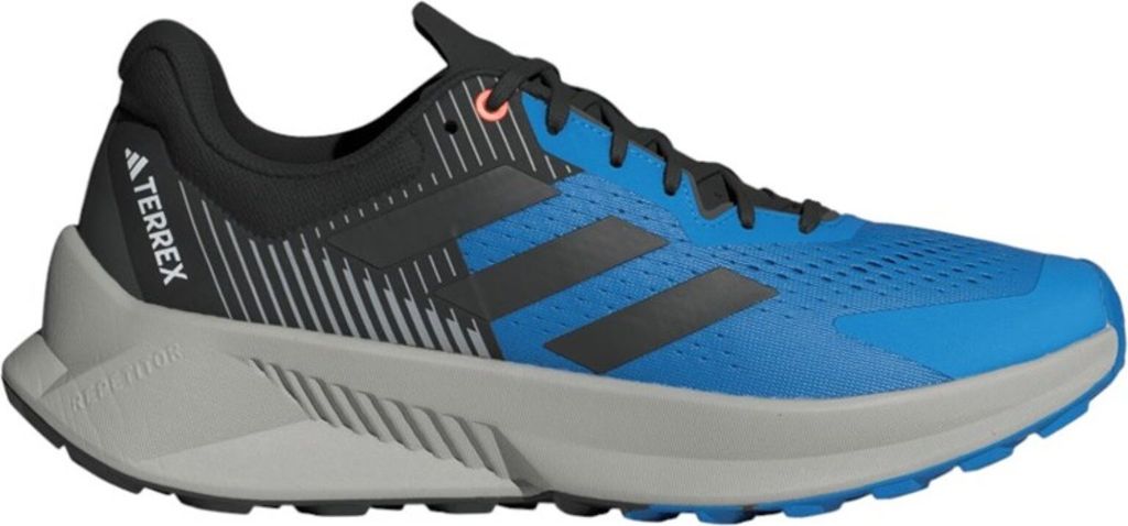 Adidas Terrex Soulstride Flow Outdoorschuhe Trail Laufschuhe Sportschuhe blau/schwarz/grau IH3447, Schuhgröße:42 2/3 EU