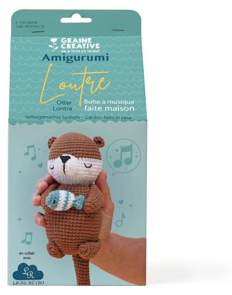 Súprava Amigurumi - Hudobná vydra Obrázok produktu 