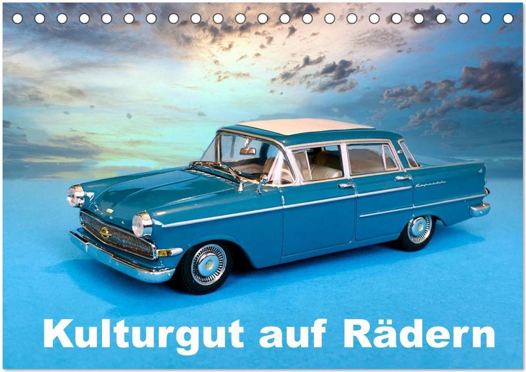 Kulturgut auf Rädern (Tischkalender 2026 DIN A5 quer), CALVENDO Monatskalender