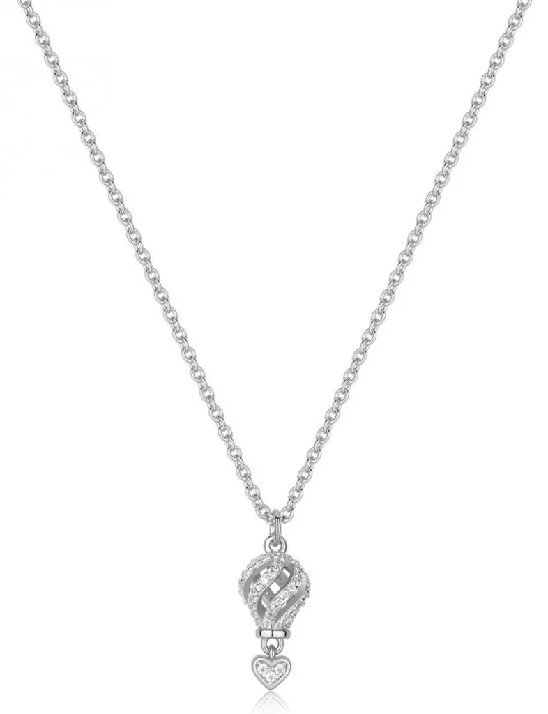 Collier femme argenté pendentif ballon Aria RZAR21 bijou tendance