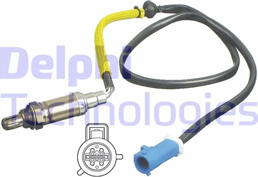 Sonde Lambda Delphi ES11105-12B1 Technologie OE pour Ford Mondeo 4 Fils