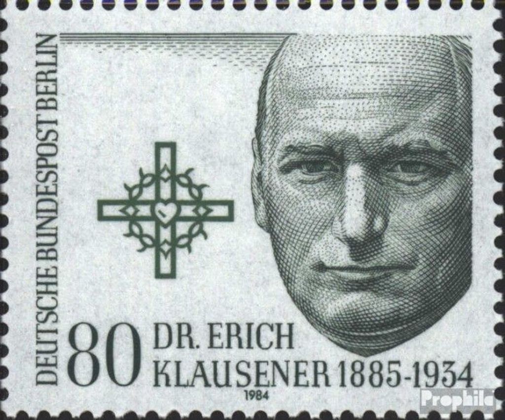 Briefmarken Berlin (West) 1984 Mi 719 (kompl.Ausgabe) postfrisch Klausener