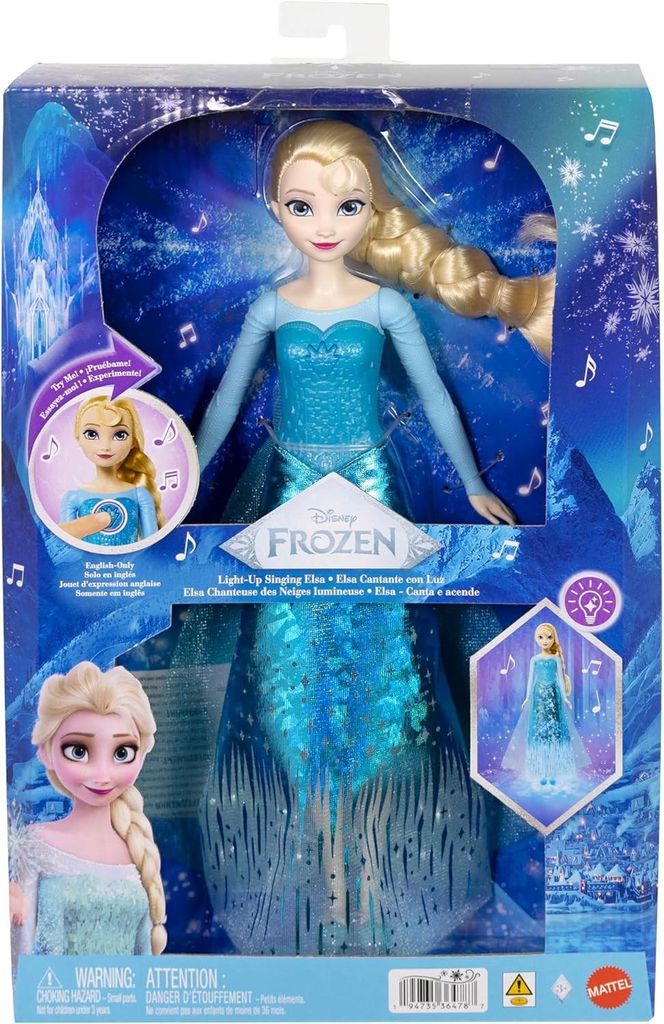 Disney Frozen JNB95, Bambola alla moda, Donne, 3 anni/anni, Immagine del prodotto 