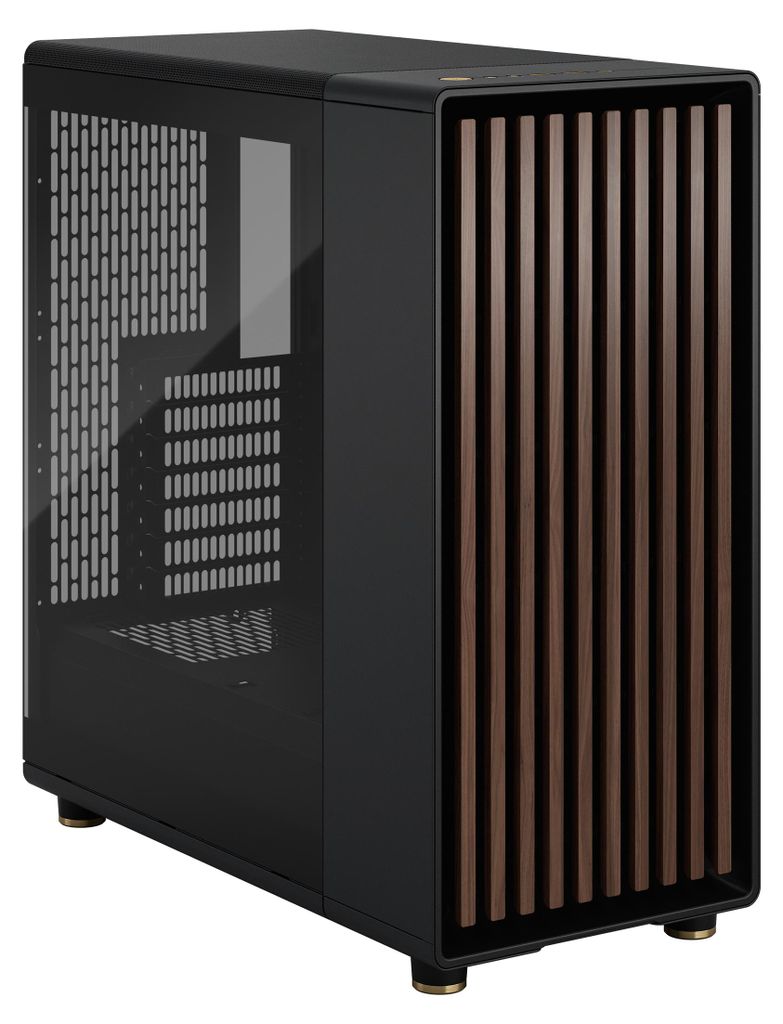 Fractal Design CAS North Charcoal Black TG Light Tint Produktbild 