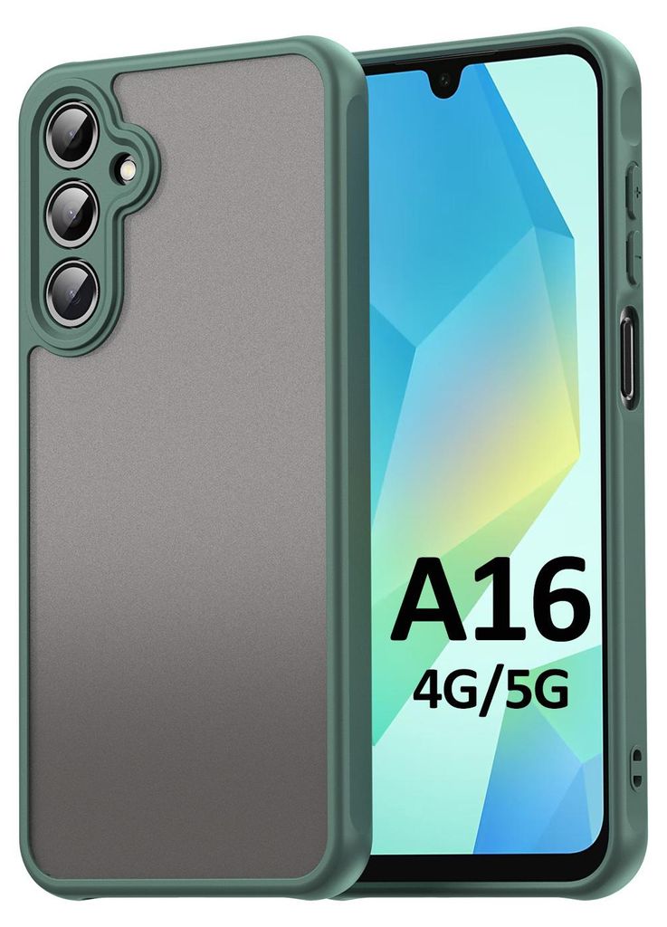 Handyhülle für Samsung Galaxy A16 Matt Stoßfest Schutzhülle Produktbild 
