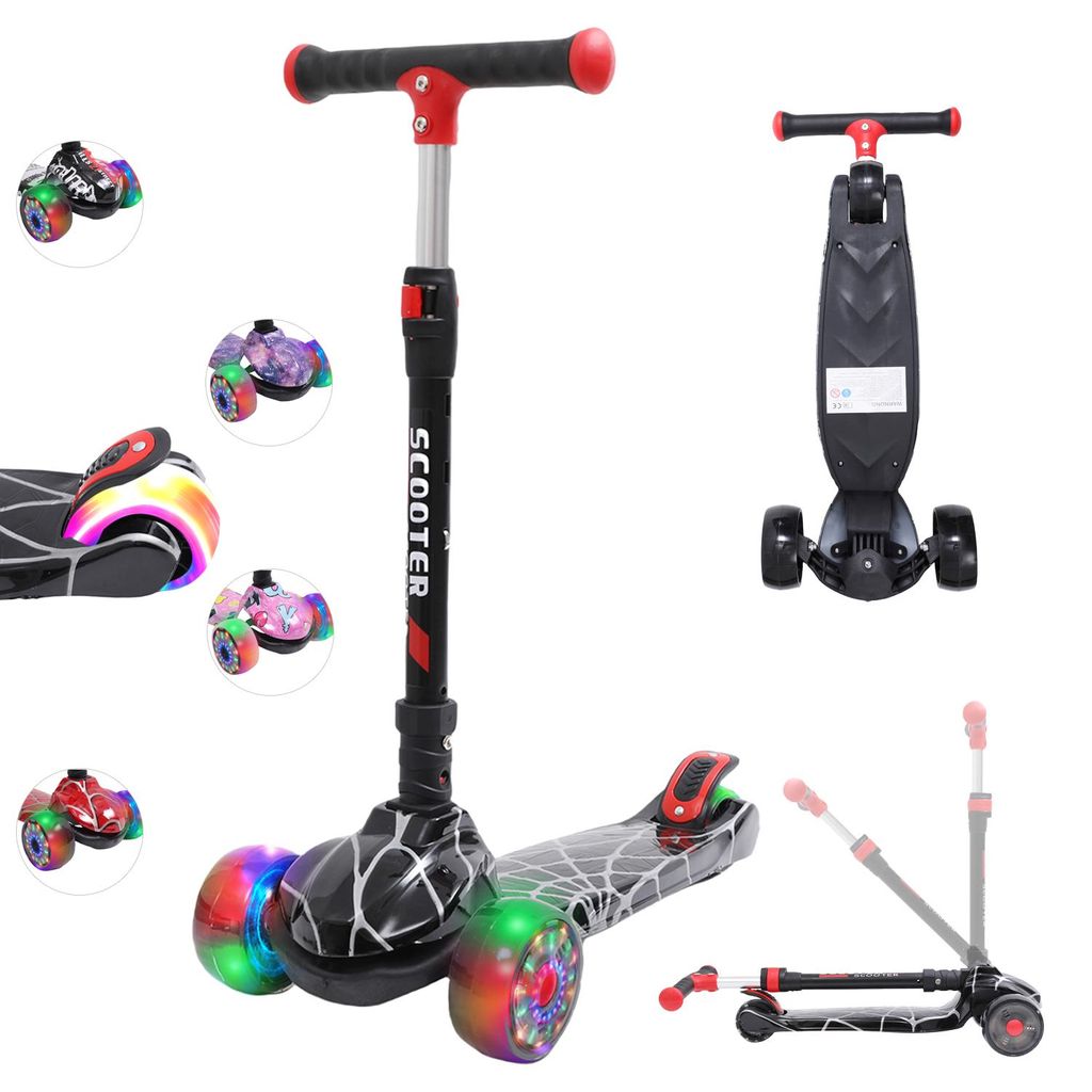 Habib Kinderroller Galaxy Roller 3-Rad mit LED Licht | Produktbild 