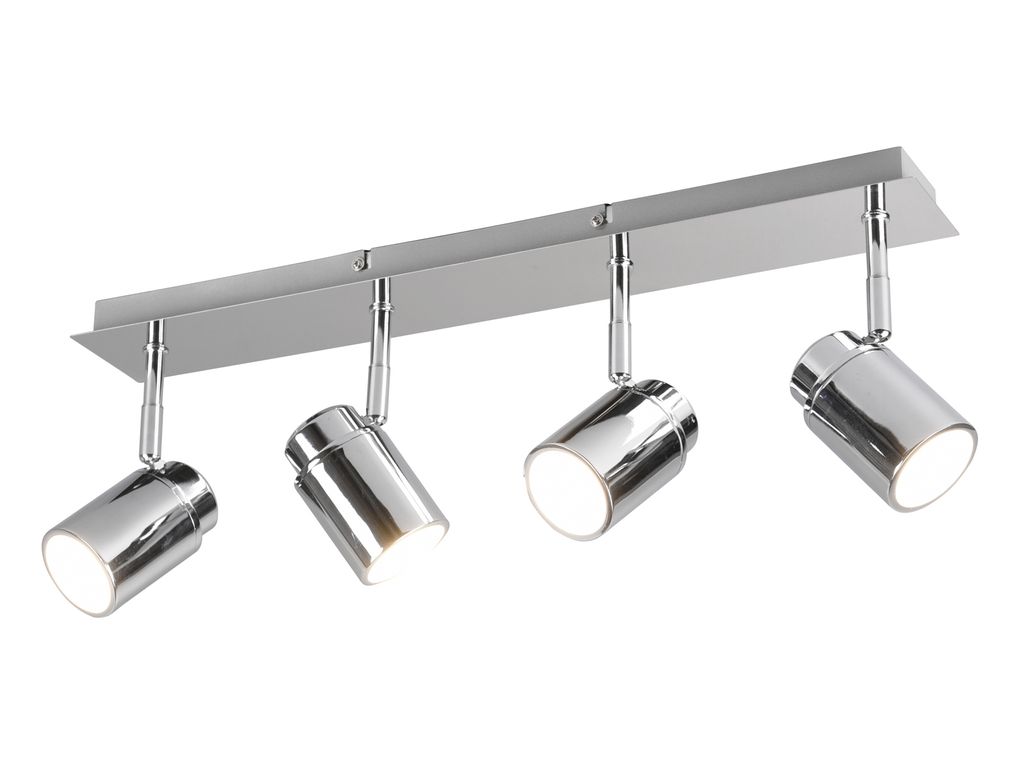 Lampa sufitowa do łazienki ANGELO srebrny Trio 880400406 Zdjęcie produktu 