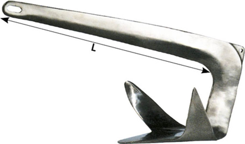 Allpa Niro Allpa Anker, Poliert, 30kg