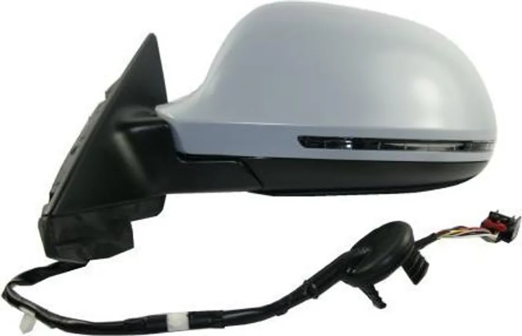 Miroir de Rétroviseur Latéral pour Audi A3 8P - Modèle ABAKUS Haute Qualité