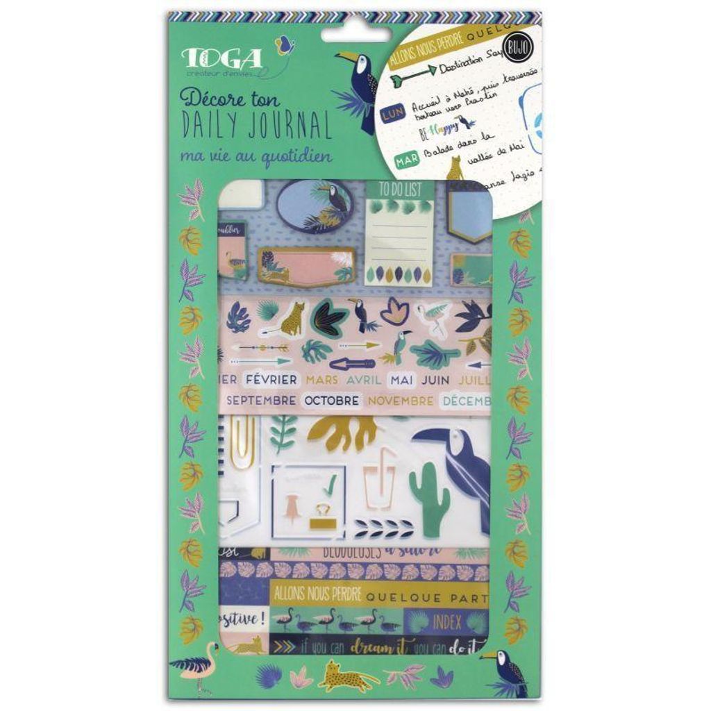 Set Bullet Journal - Jungle