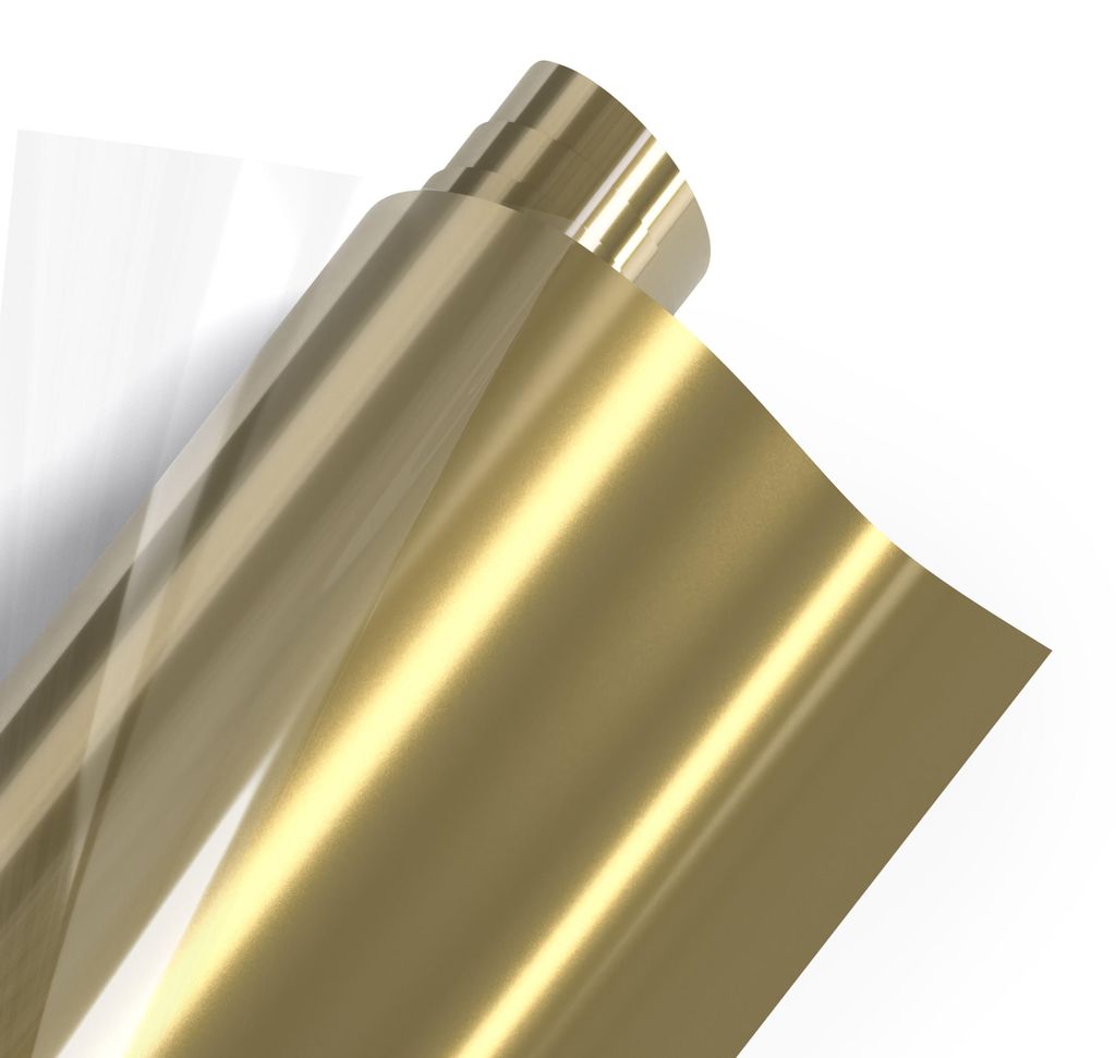 POLI-FLEX PREMIUM Meterware - 420 GOLD-METALLIC - Breite: Produktbild 
