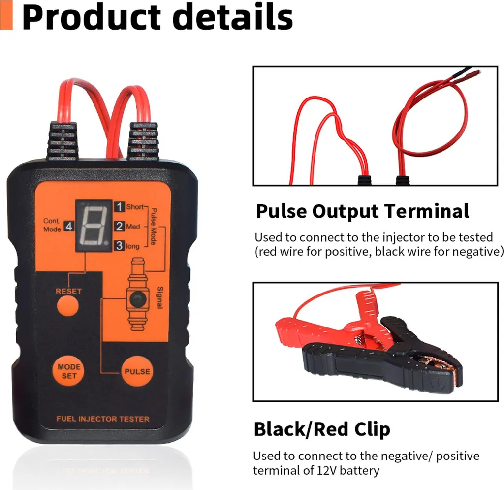 Kit Tester Iniettori Carburante 12V: Manutenzione Auto Fai-da-te