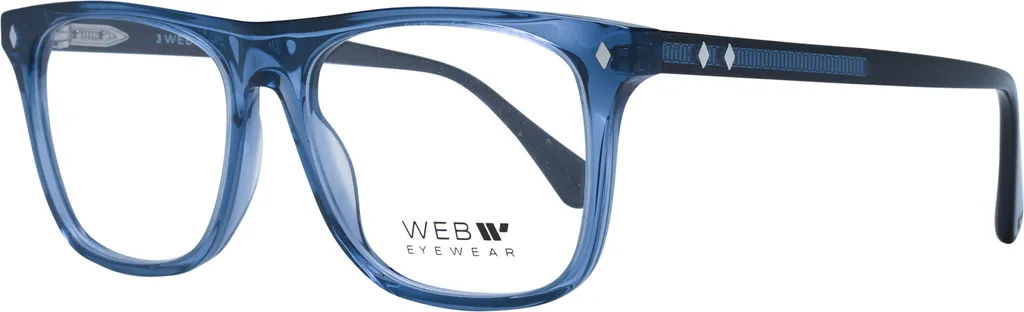 Web WE5399 090 Occhiali da Vista Blu Trasparente - Eleganza Marcolin
