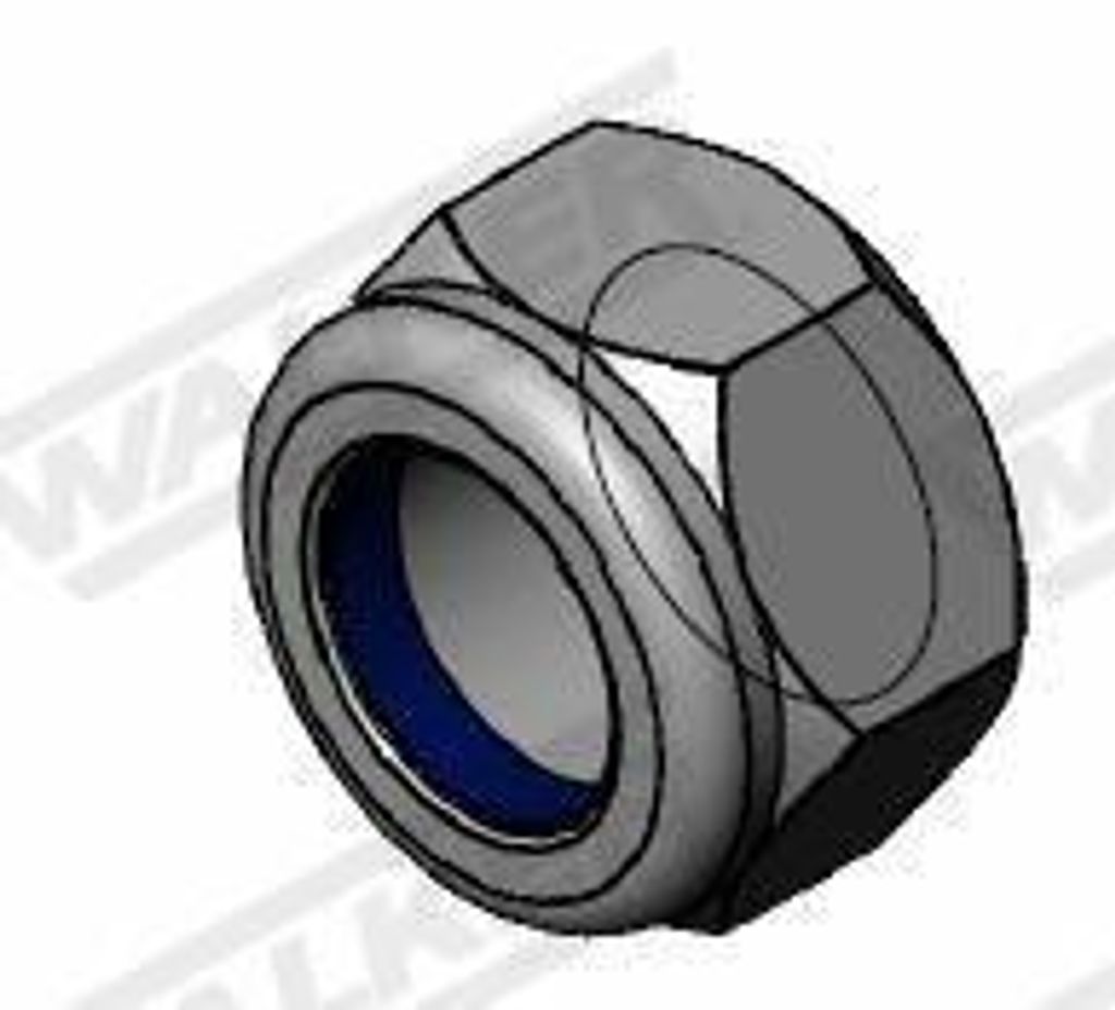 WALKER Mutter Abgaskrümmer Montagesatz Abgasanlage 81766 passend für PEUGEOT 205 II (20A/C) 12,5mm 7,5mm 11mm Beutel 0,003kg