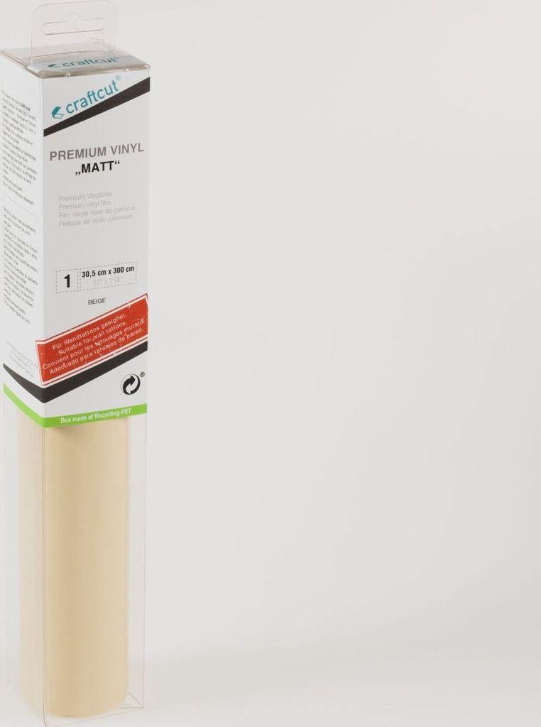 craftcut M03 Plotterfolie matt BEIGE 30,5 x 300 cm