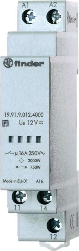 Finder Leistungsmodul für Dämmerungsschalter 11.91, Serie 19.91.9.012.4000 19.91.9.012.4000 12 V/DC 1 Wechsler (AC1, 23 (19.91.9.012.4000)