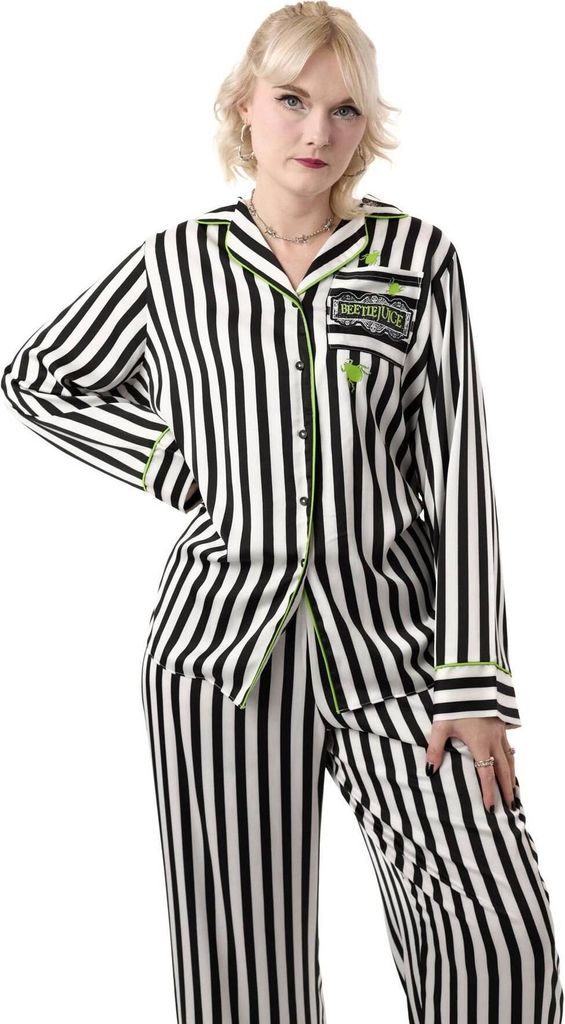 Beetlejuice - Pyjama avec pantalon long pour femme NS8674 Image du produit 