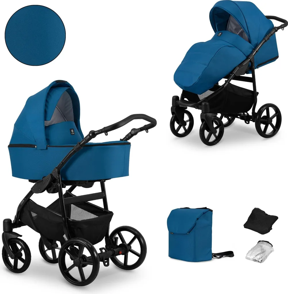 Poussette Duo Kunert MATA 2in1 : Idéale pour Balades Urbaines et Sorties