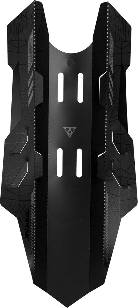 Topeak D-Flash DT Black Vorderseite Fahrrad-Schutzblech