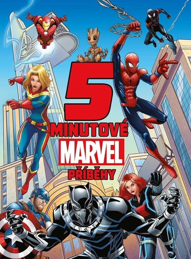 Livre d'histoires Marvel pour enfants recueil illustré 192 pages