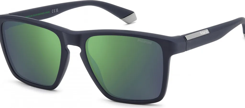 Polaroid PLD 2167/S lunettes homme verres polarisés bleu gris 56mm