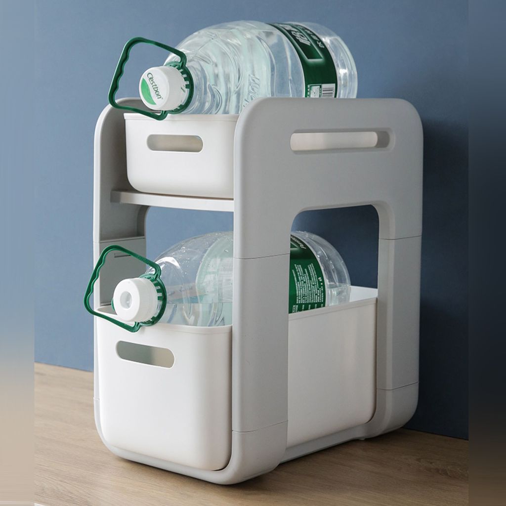 VidaXL Küchen-Esswagen 3-Ebenen - Schwarze Eiche Optik Für Vorbereitung & Buffet