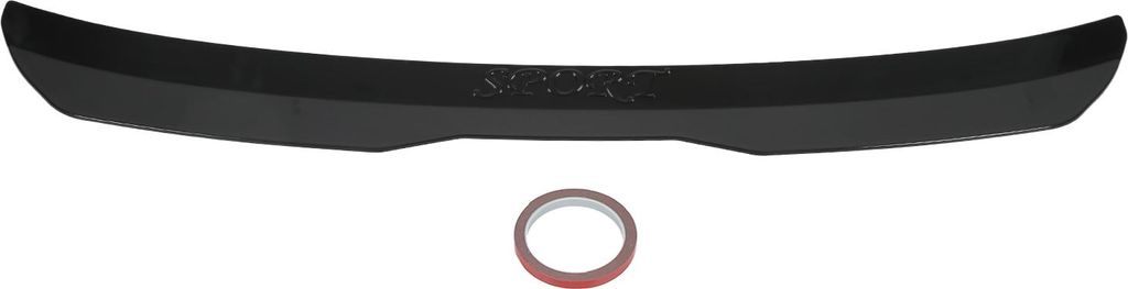 Heckdachspoilerflügel Universal Car Modification Ersatz für Mercedes -Benz A -Klassenschwarz Schwarz