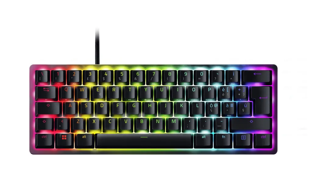Clavier Gamer Optique 60% Razer Huntsman Mini Noir QWERTY USB
