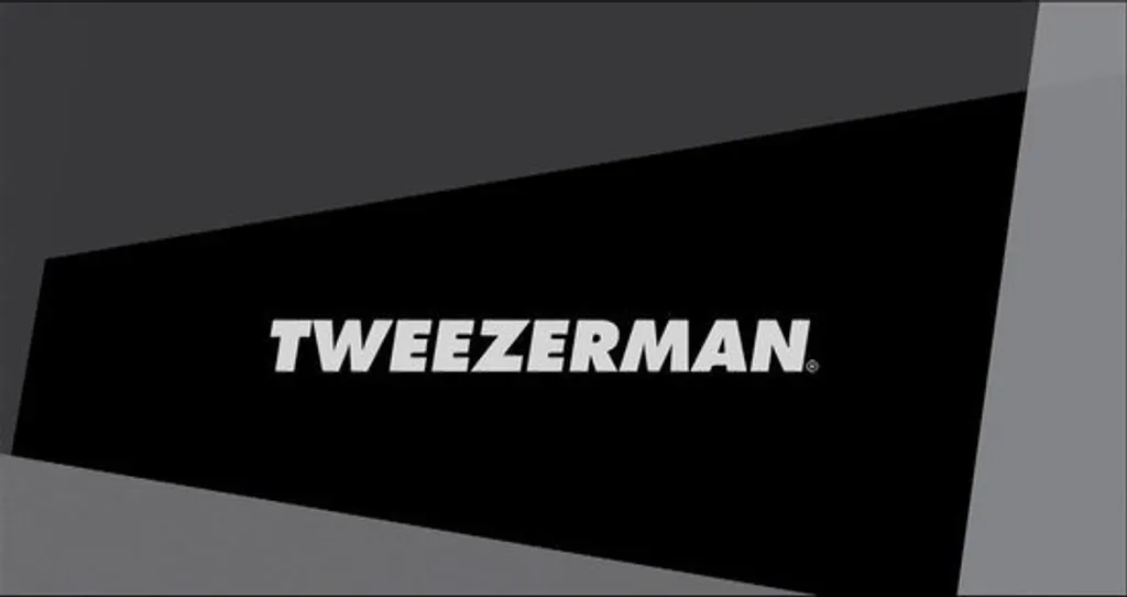 Tweezerman Pince à épiler biseautée Rose Géranium de haute précision - 3