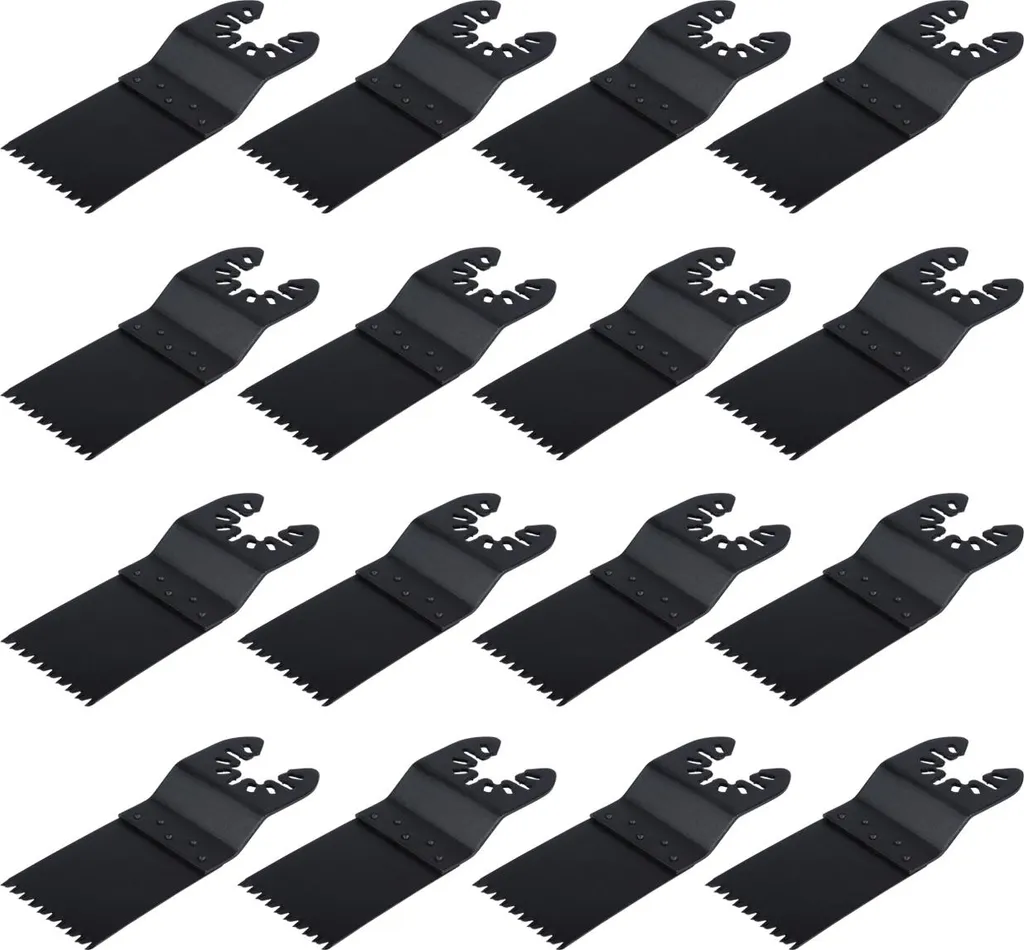 Lames de scie multifonctions bois 34x40mm denture japonaise - 10 pcs