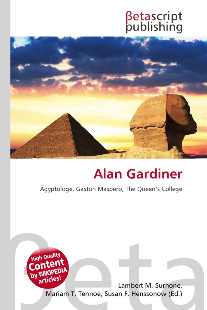 Alan Gardiner