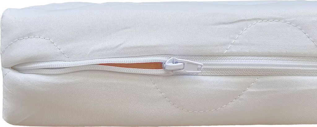 Crownmiller Basic XXL Topper 180x200 cm extra fest 7cm hoch 7-Zonen Bezug waschbar bis 60 Grad 100