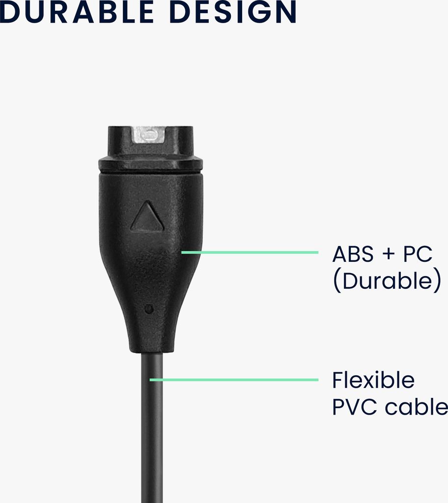 kwmobile USB C Ladekabel kompatibel mit Garmin vivomove 3S Produktbild 4