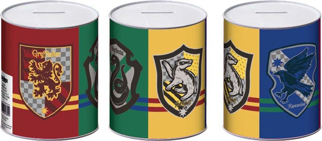 Harry Potter Metal M 10x10x12 Cm Sparschwein Durchsichtig Durchsichtig One Size