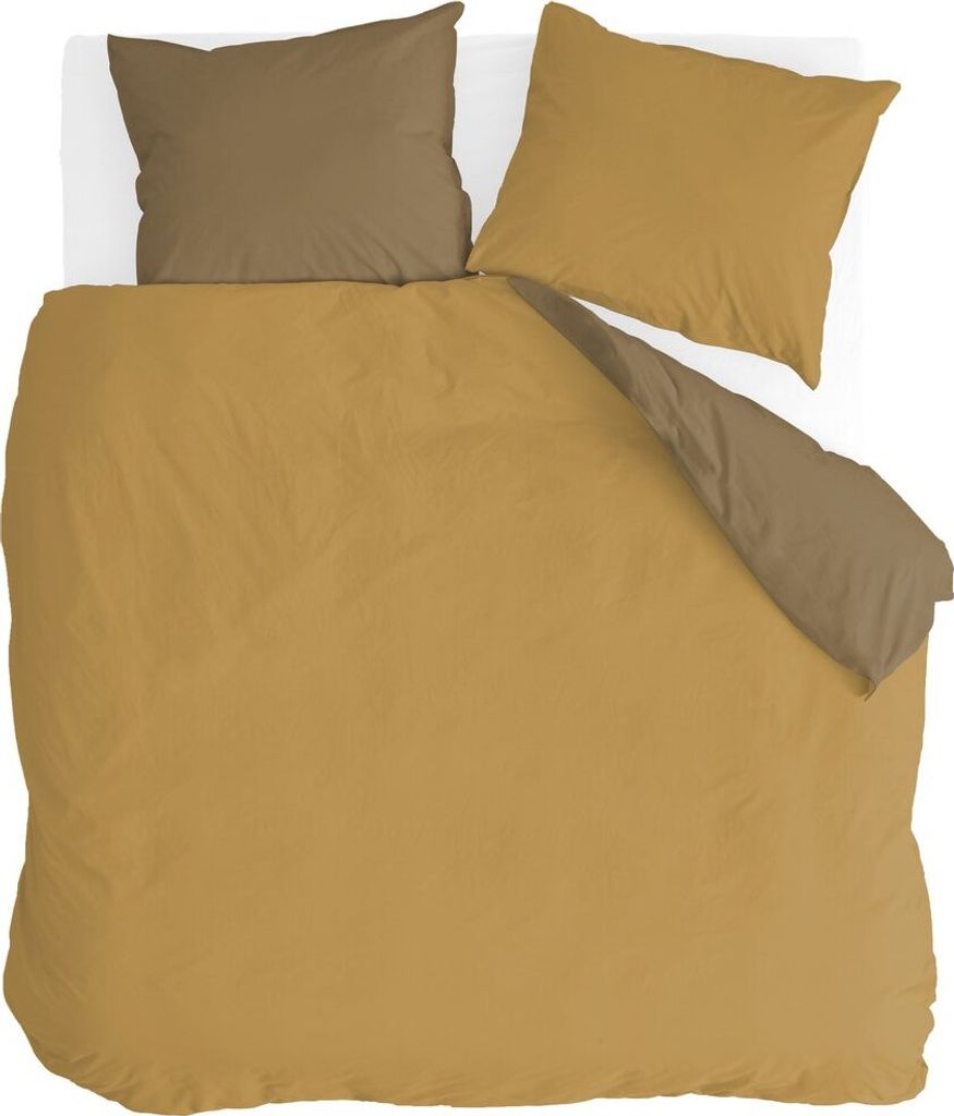 Side Way bettwäsche 200x220cm gelb/senf