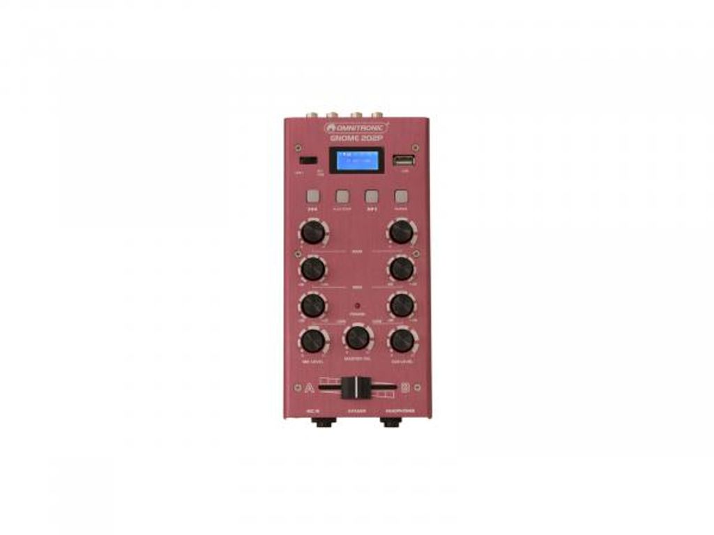 OMNITRONIC GNOME-202P Mini-Mixer rot (10006888)