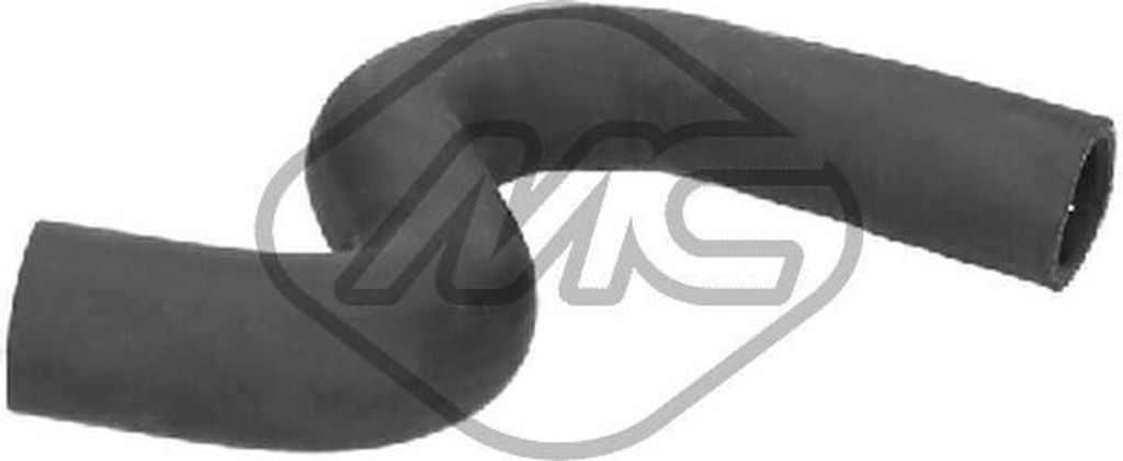 Metalcaucho Kühlerschlauch Wasserschlauch passend für PEUGEOT 206 Schrägheck (2A/C) 09196