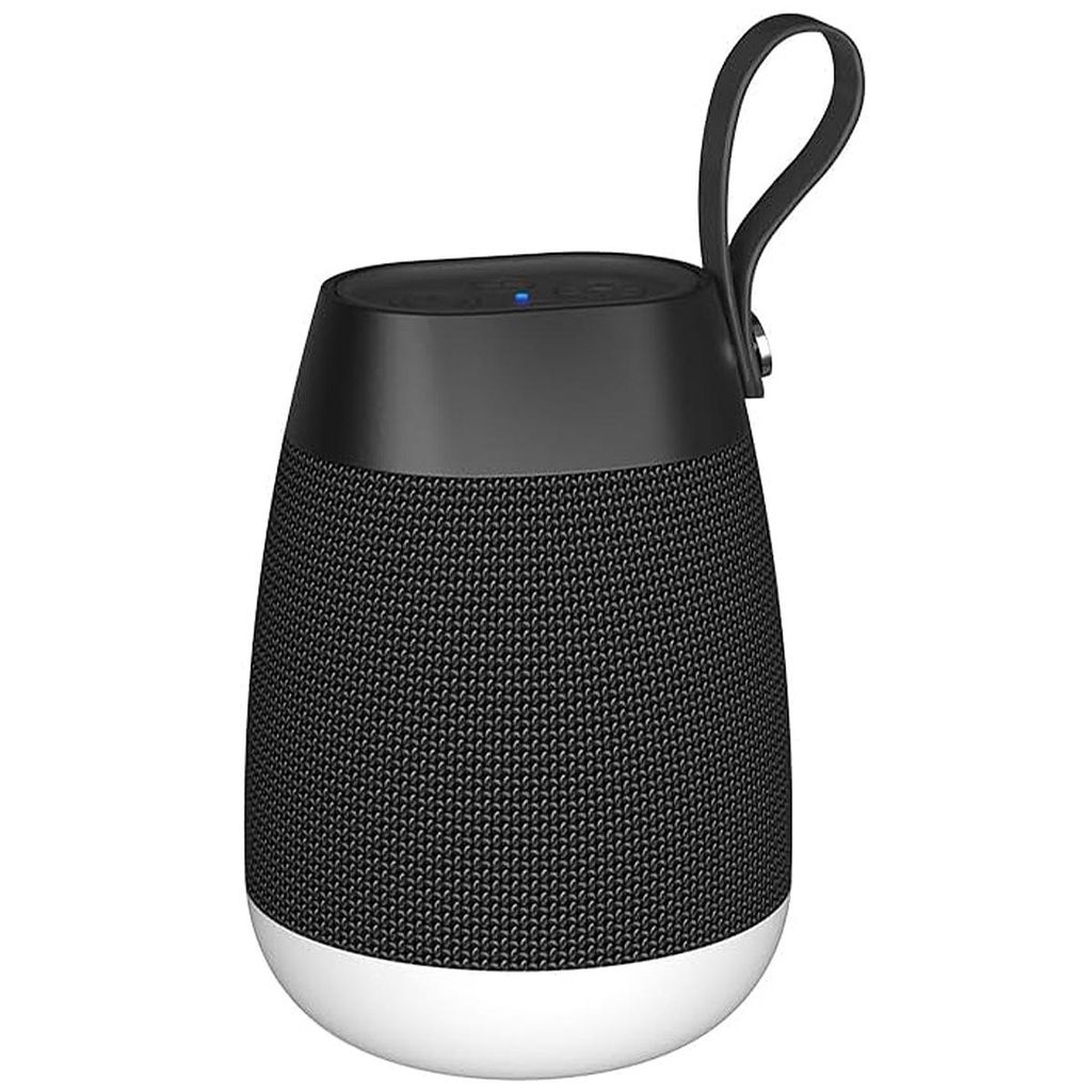 Tragbarer Bluetooth-Lautsprecher mit 360° Musiklichtern, Bluetooth 5.0, wasserdicht, 6 Stunden Spielzeit, für Camping & Party