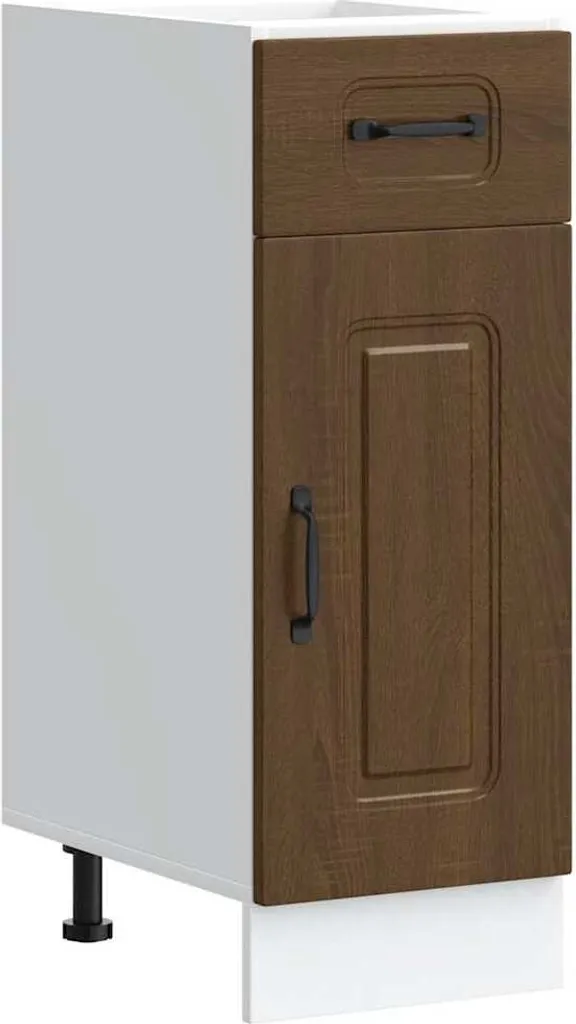 Mobile Base Cucina Kalmar SYFAX™ Rovere Marrone - Design Multistrato